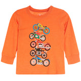 Cycles Long Sleeve Tee - Denny's