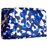 Varsity Blue Camo Zip Bag - Denny's