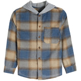 Hooded Flannel Shirt - Denny's