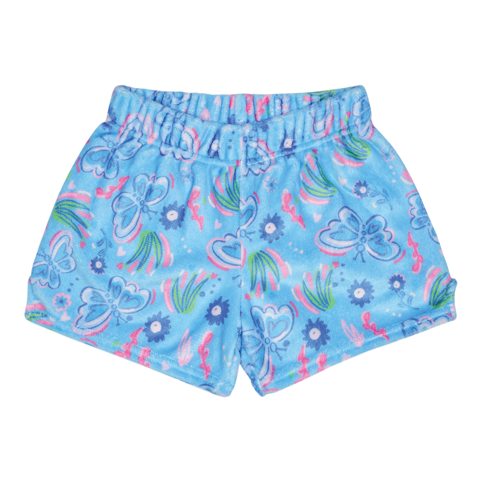 Butterfly Plush Shorts - Denny's