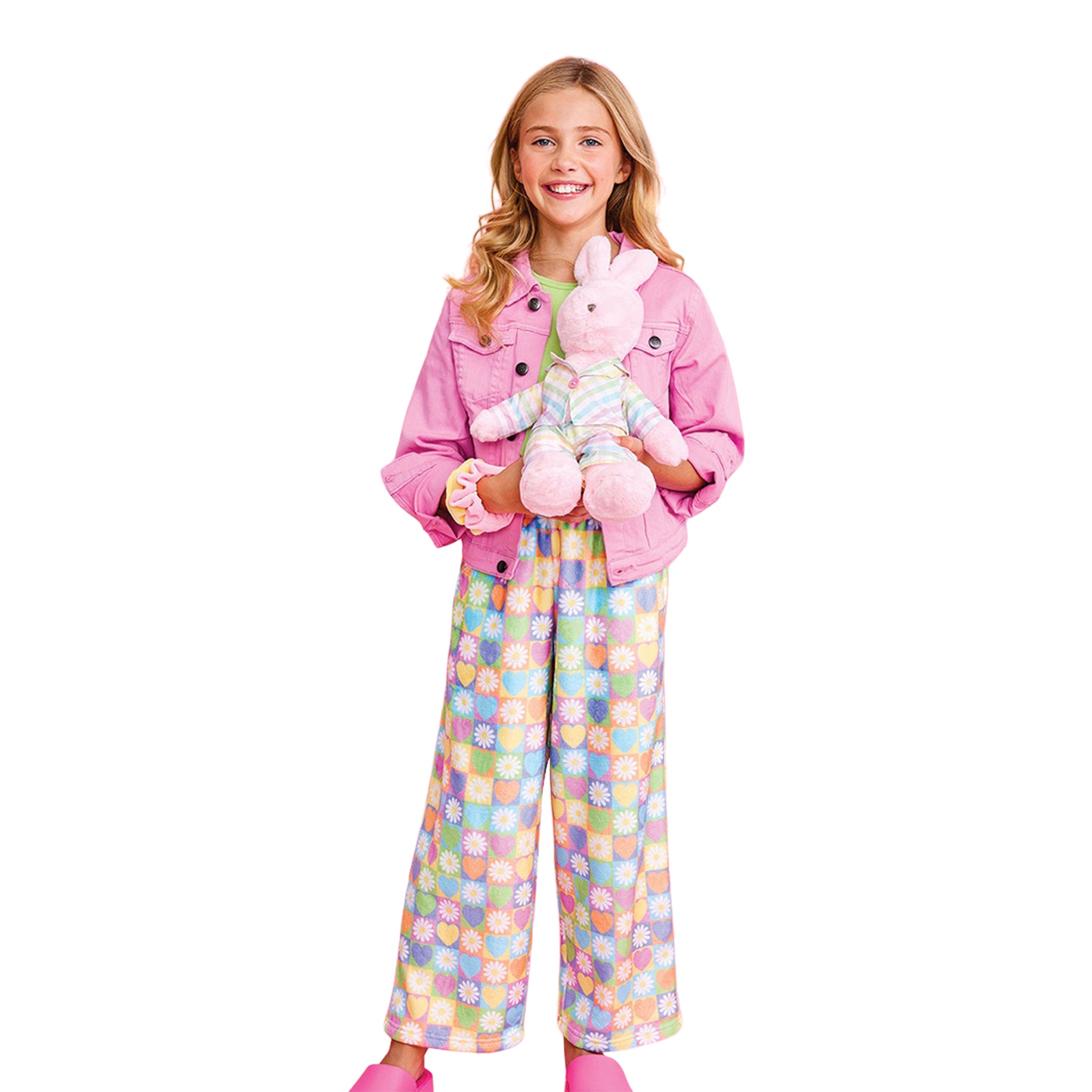 Spring Heart Plush Pant - Denny's