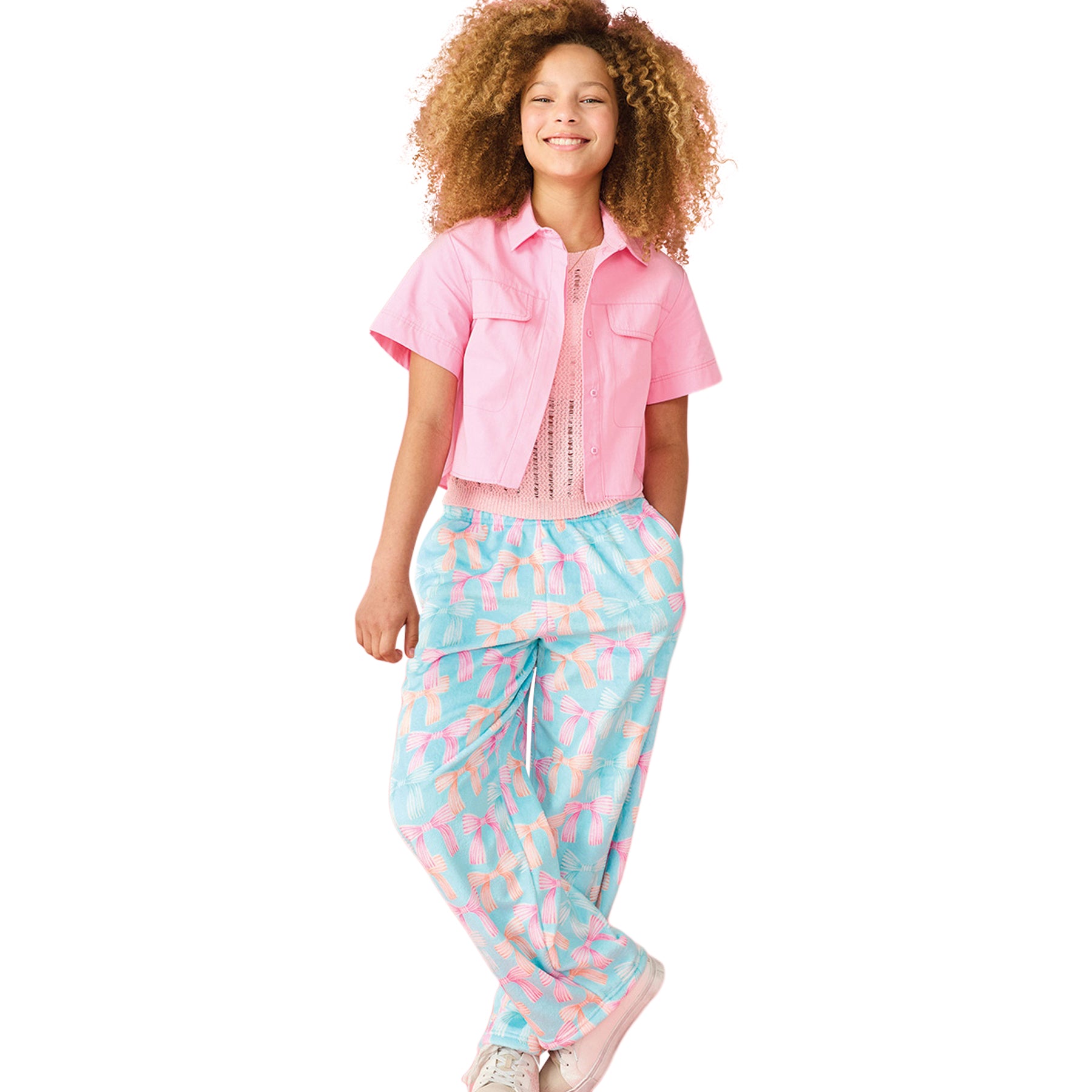 Beautiful Bow Plush Pant - Denny's