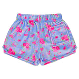Ditsy Floral Fuzzy Short - Denny's