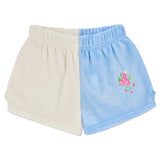Fancy Flower Colorblock Short - Denny's