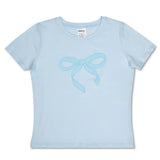 Short Sleeve Tee With Bow
