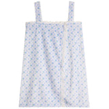 Blue Ditzy Spa Wrap