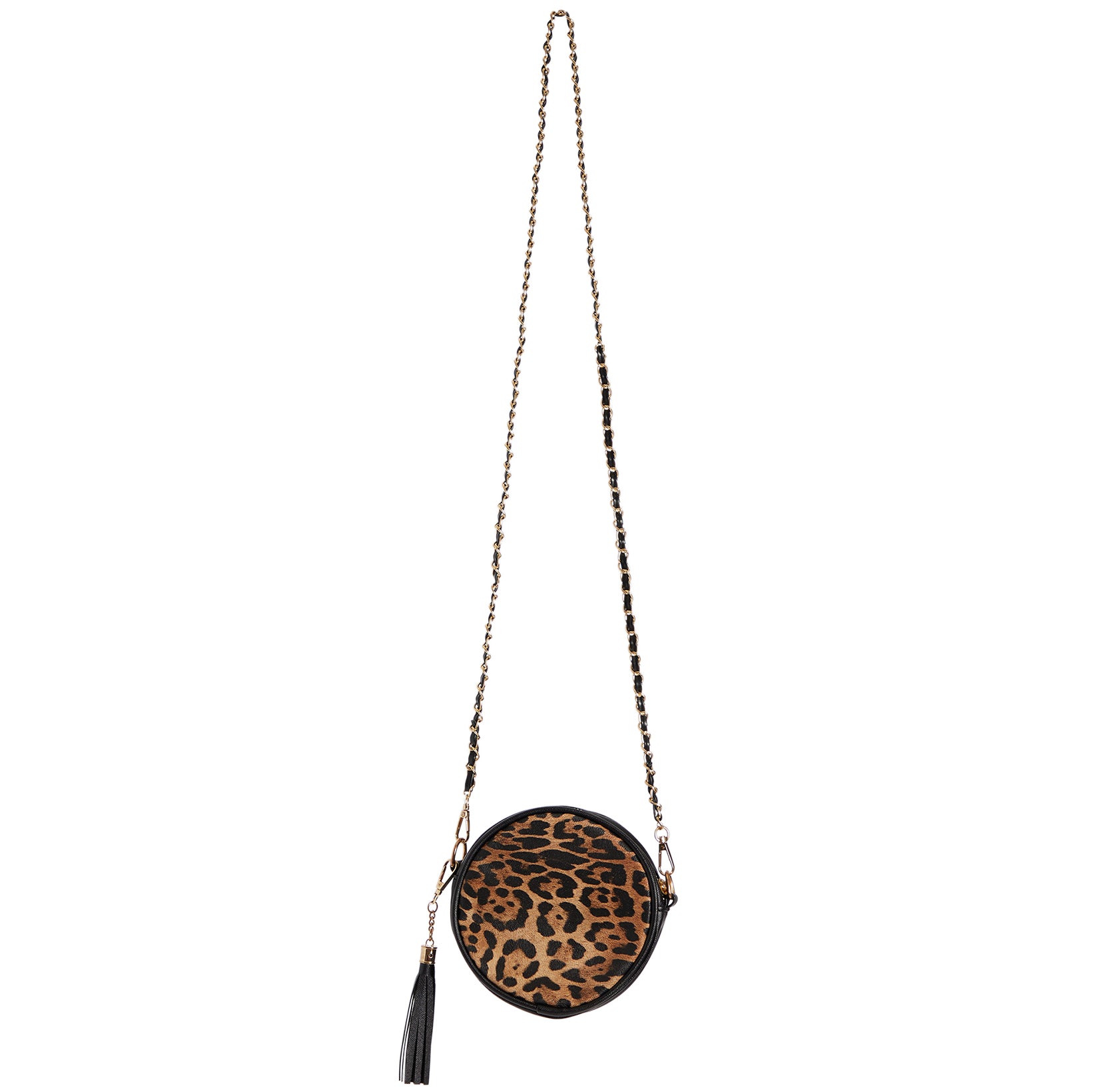 Round Leopard Purse - Denny's