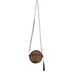 Round Leopard Purse - Denny's