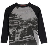 Race Car Long Sleeve Raglan Tee - Denny's