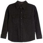 Knit Long Sleeve Button Down Shirt - Denny's