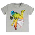 Ombre Baseball Player Tee - Denny's