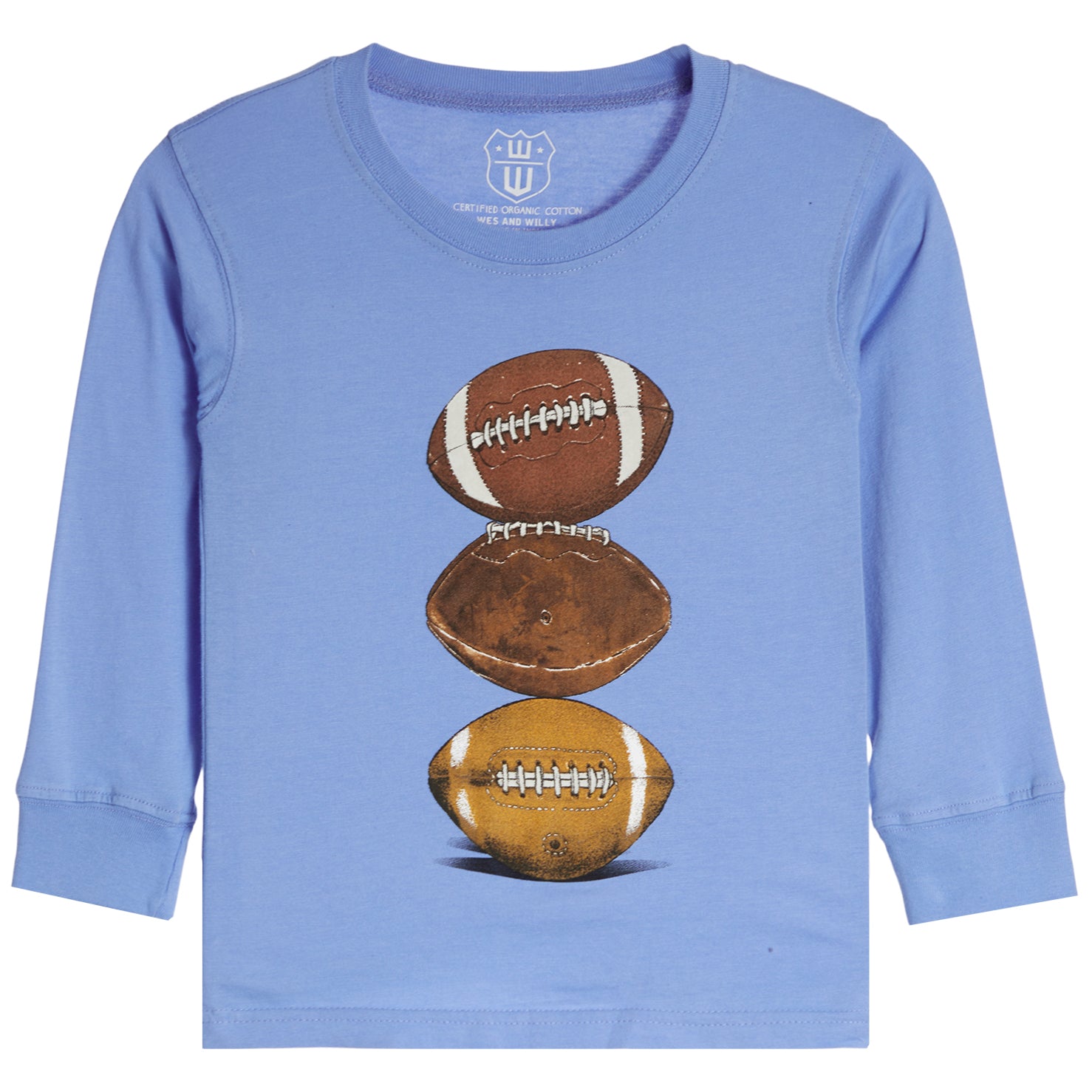 Football Tower Long Sleeve Tee - Denny's