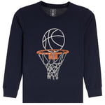 Basketball Hoops Long Sleeve Tee - Denny's