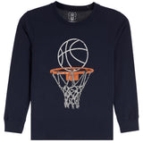 Basketball Hoops Long Sleeve Tee - Denny's