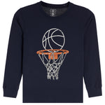 Basketball Hoops Long Sleeve Tee - Denny's