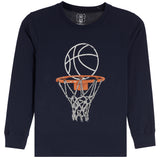 Basketball Hoops Long Sleeve Tee - Denny's