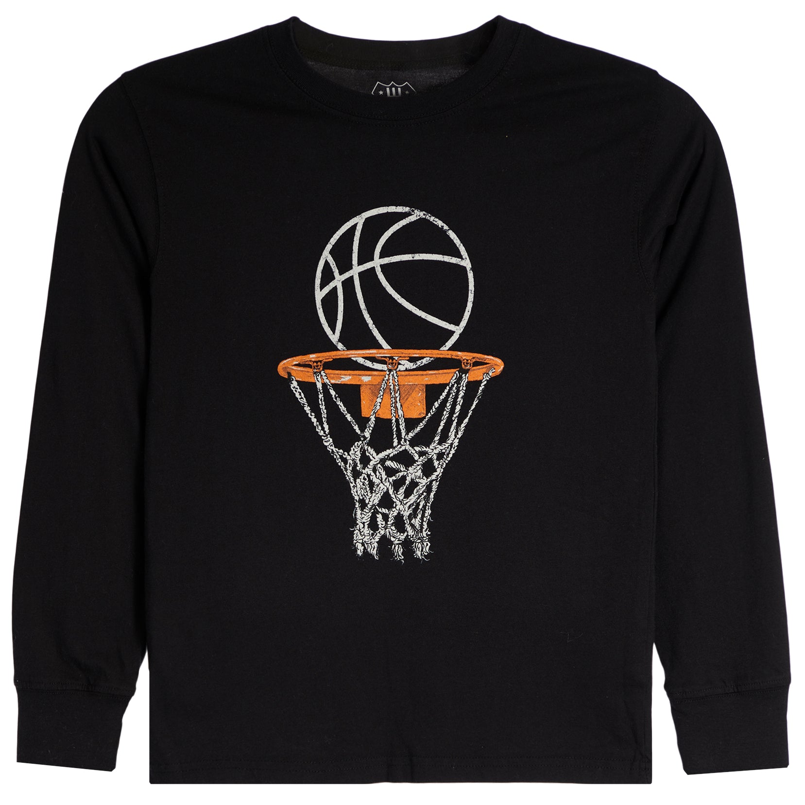 Basketball Hoops Long Sleeve Tee - Denny's