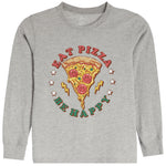 Eat Pizza Long Sleeve Tee - Denny's