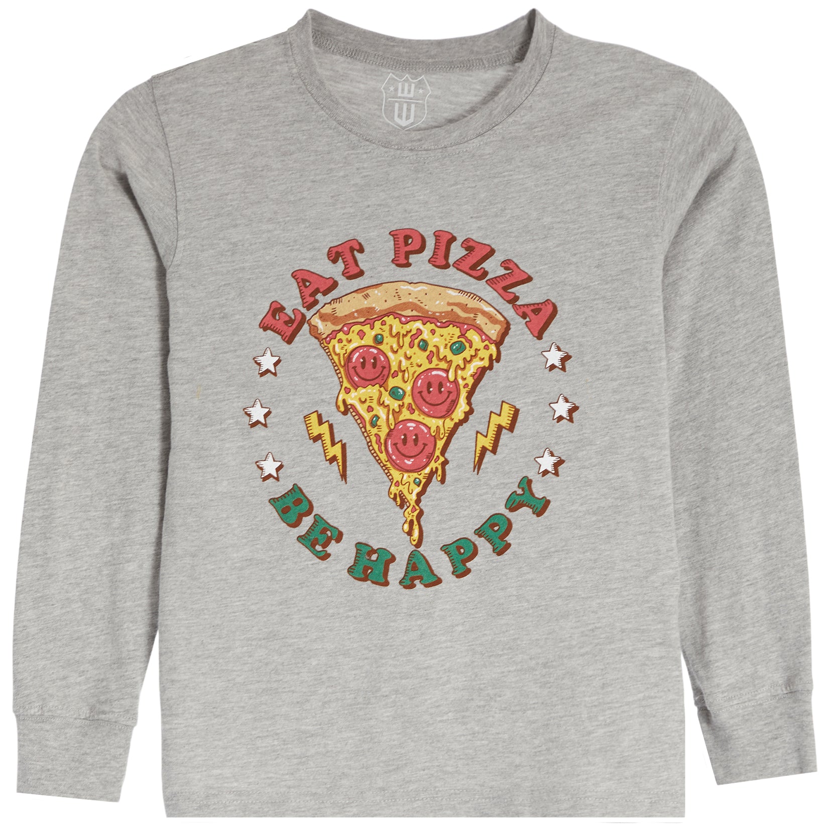 Eat Pizza Long Sleeve Tee - Denny's