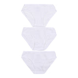 All White 3pk Tween Bikini