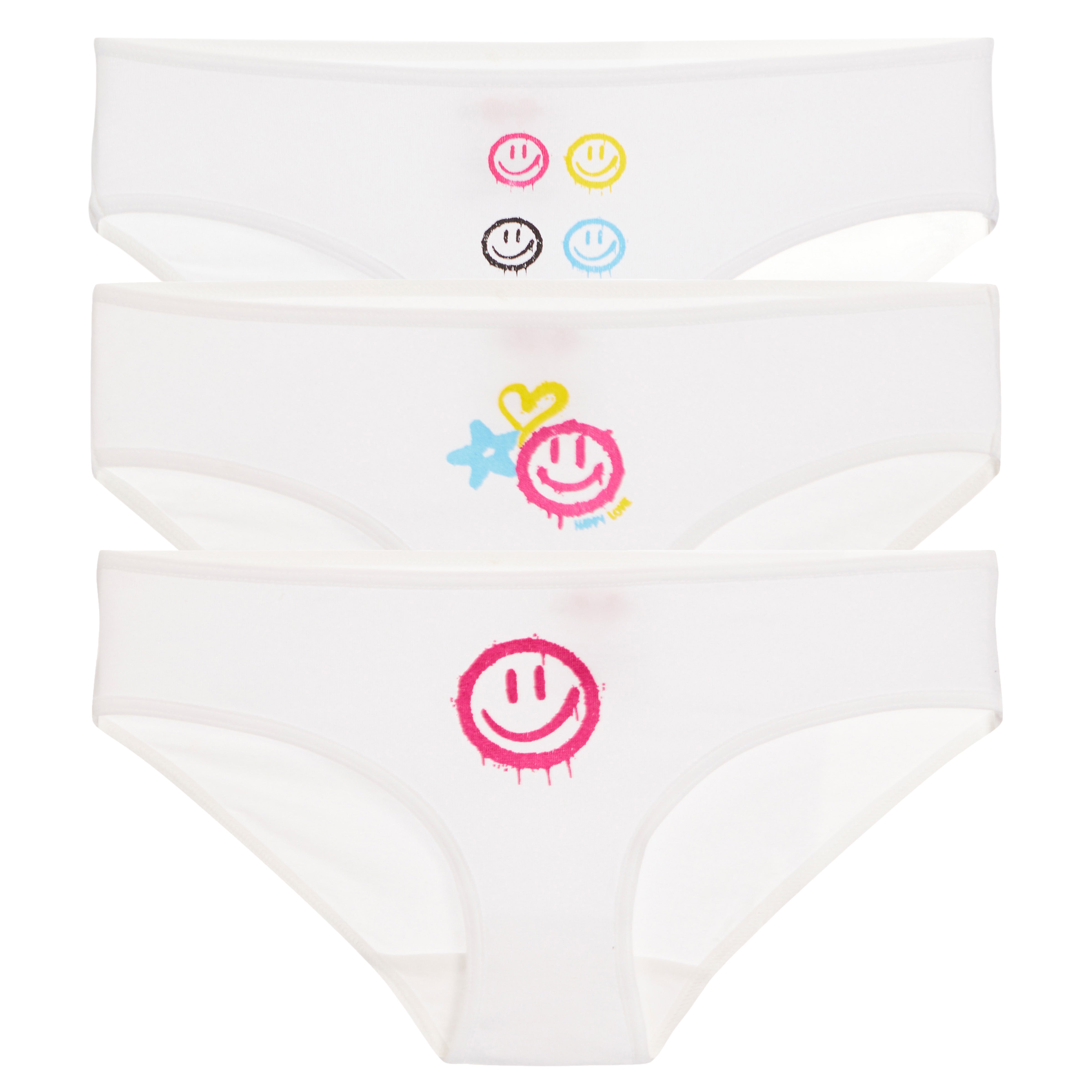 Smiley 3 Pack Bikini - Denny's