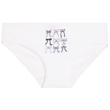 3pk 2 White 1 Heather Blue Bows