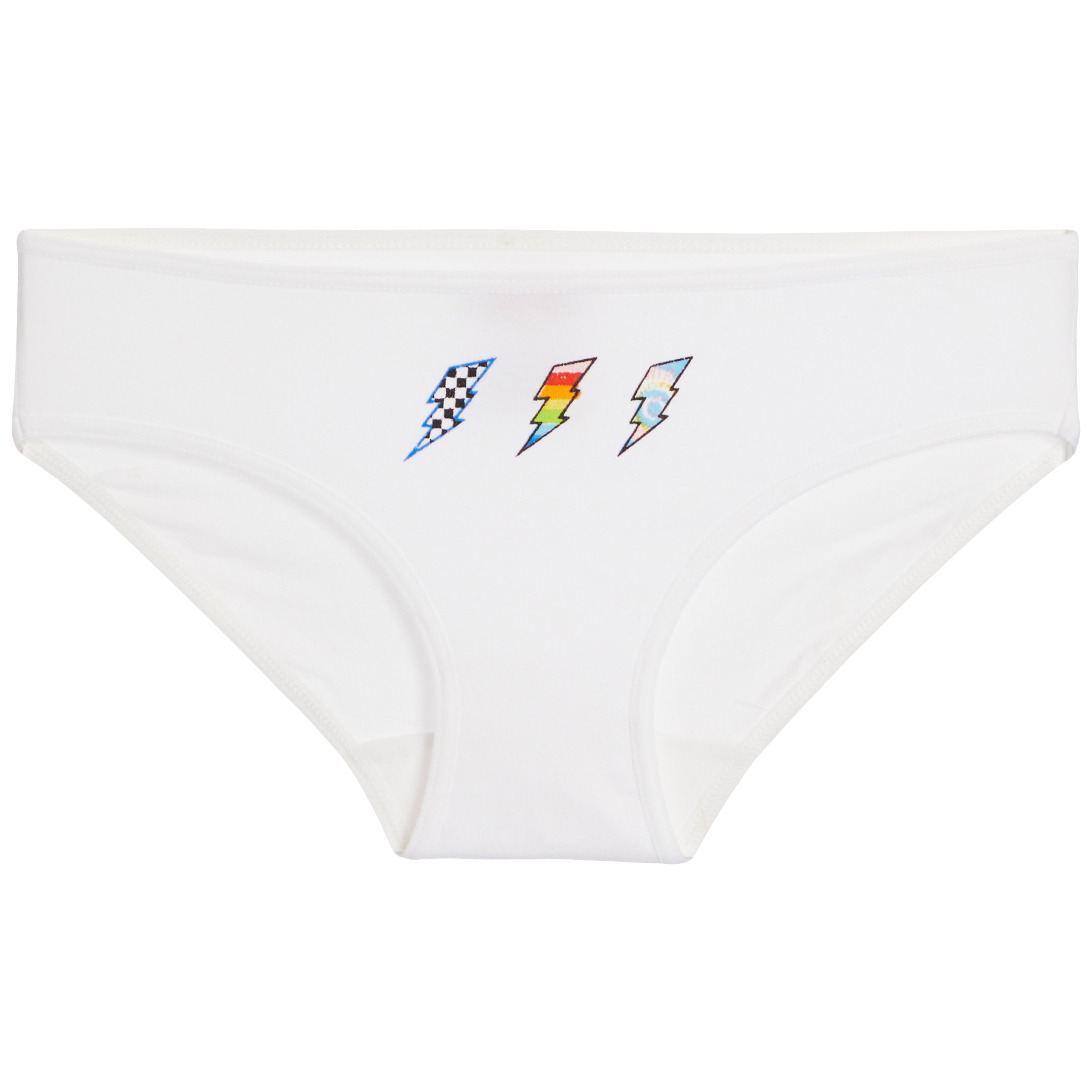 Checkered Bolt/Heart/Rainbow Bikini - Denny's