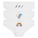 Checkered Bolt/Heart/Rainbow Bikini - Denny's