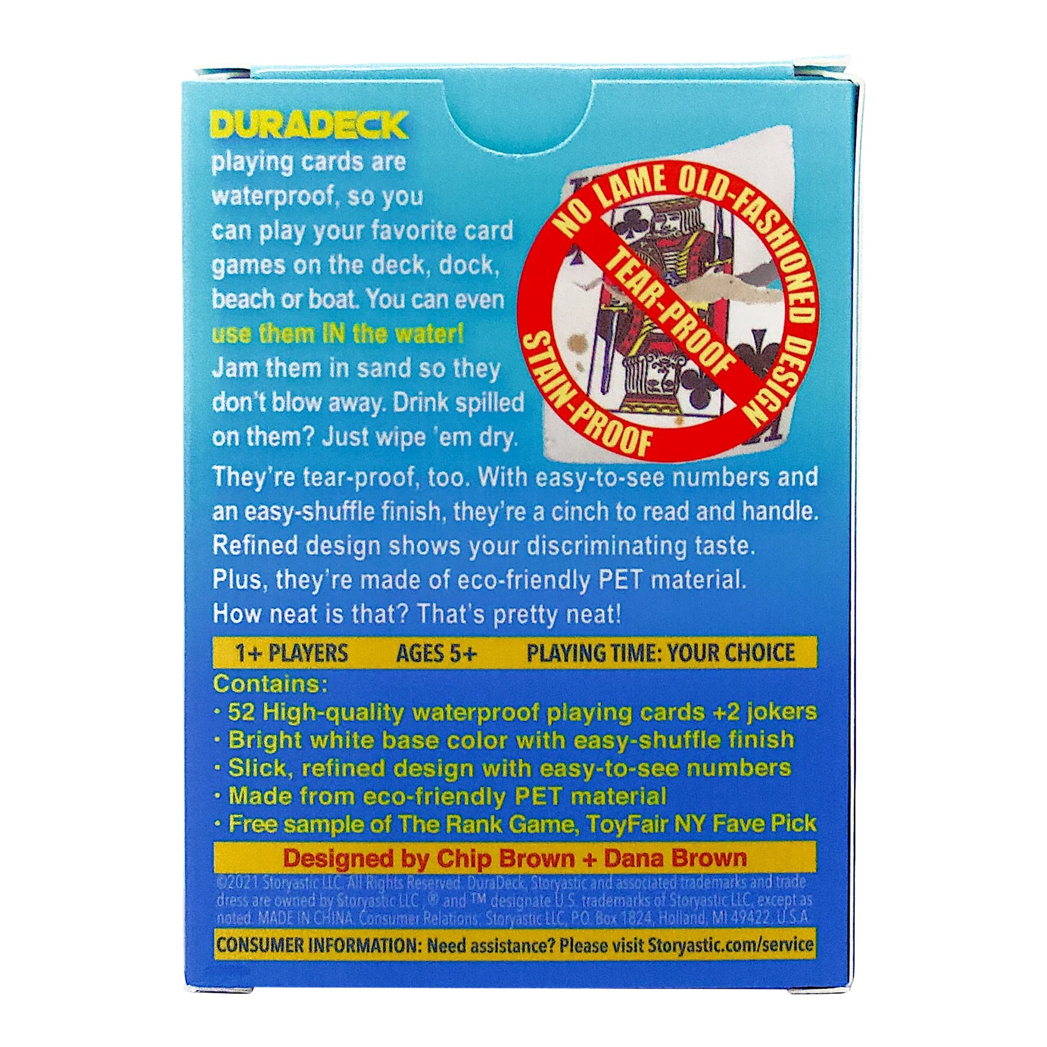 Dura-Deck: Waterproof Playing Cards - Denny's
