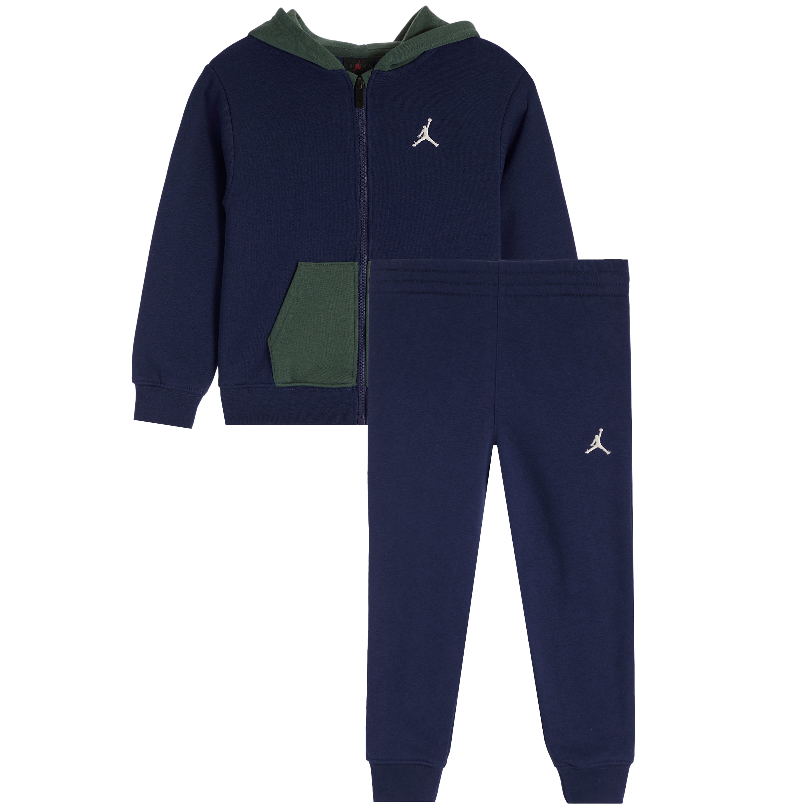 Brooklyn Color Block Full Zip Jog Set - Denny's