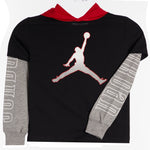 Jordan Game Time 2fer Jersey Hoodie - Denny's