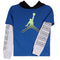 Jordan Game Time 2fer Jersey Hoodie - Denny's