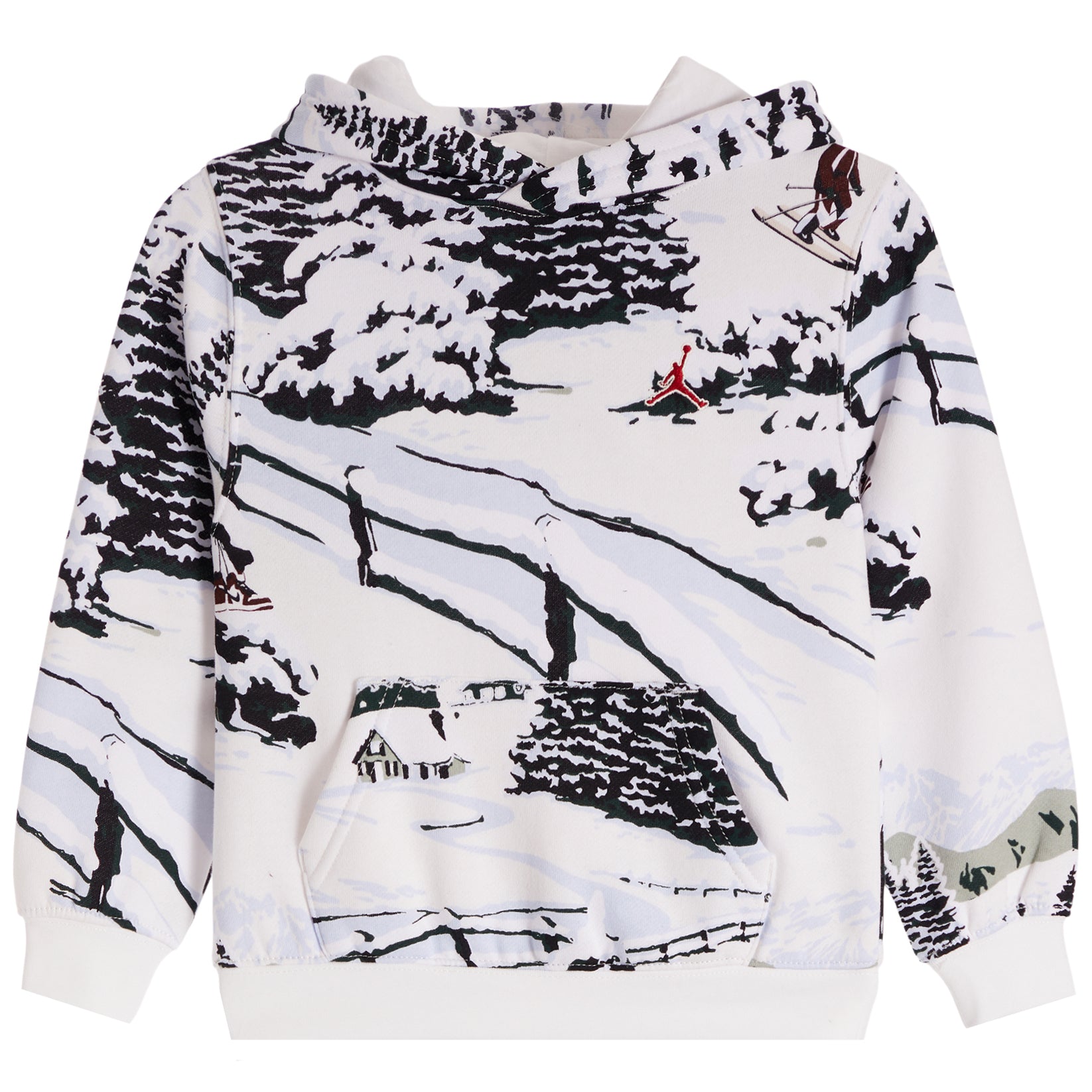 Brooklyn Holiday Printed Hoodie - Denny's