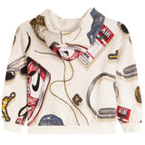 Mikes Flight Printed Hoodie