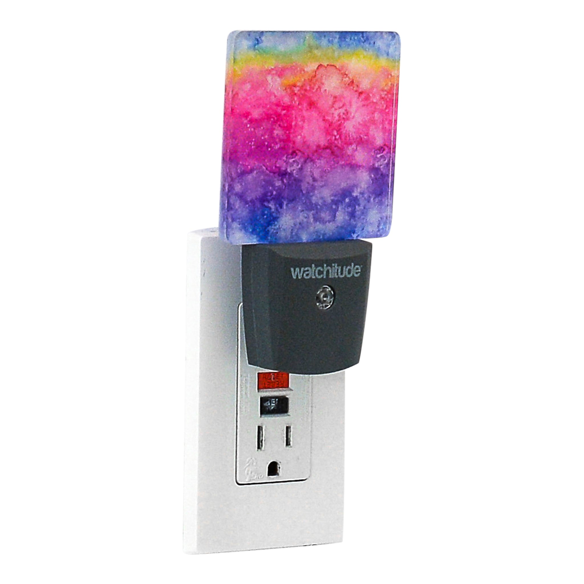 LED Night Light - Rainbow Tie Dye - Denny's