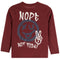 Not Today Long Sleeve Raglan Tee - Denny's