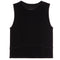 Rib High Neck Corset Tank - Denny's