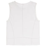 Rib High Neck Corset Tank - Denny's
