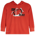 Hooded Football Tee - Denny's