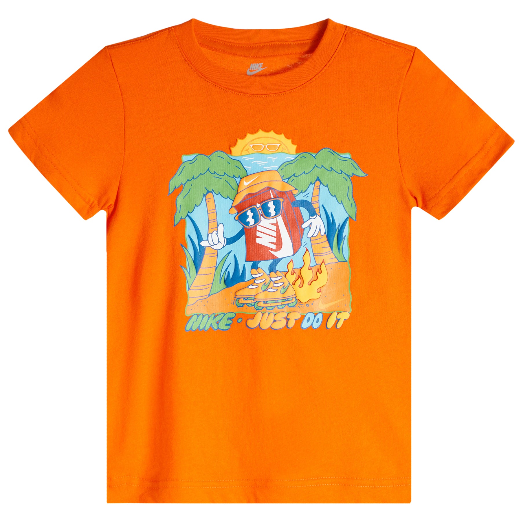 Boxy Palm Tree Tee - Denny's