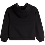 Back of Black Nike Club Chenille Hoodie