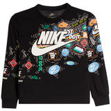 Sticker Doodle Long Sleeve Tee