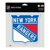 NY RANGERS Decal 8x8 - Denny's
