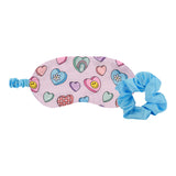 Candy Heart Eye Mask & Scrunchie Set - Denny's