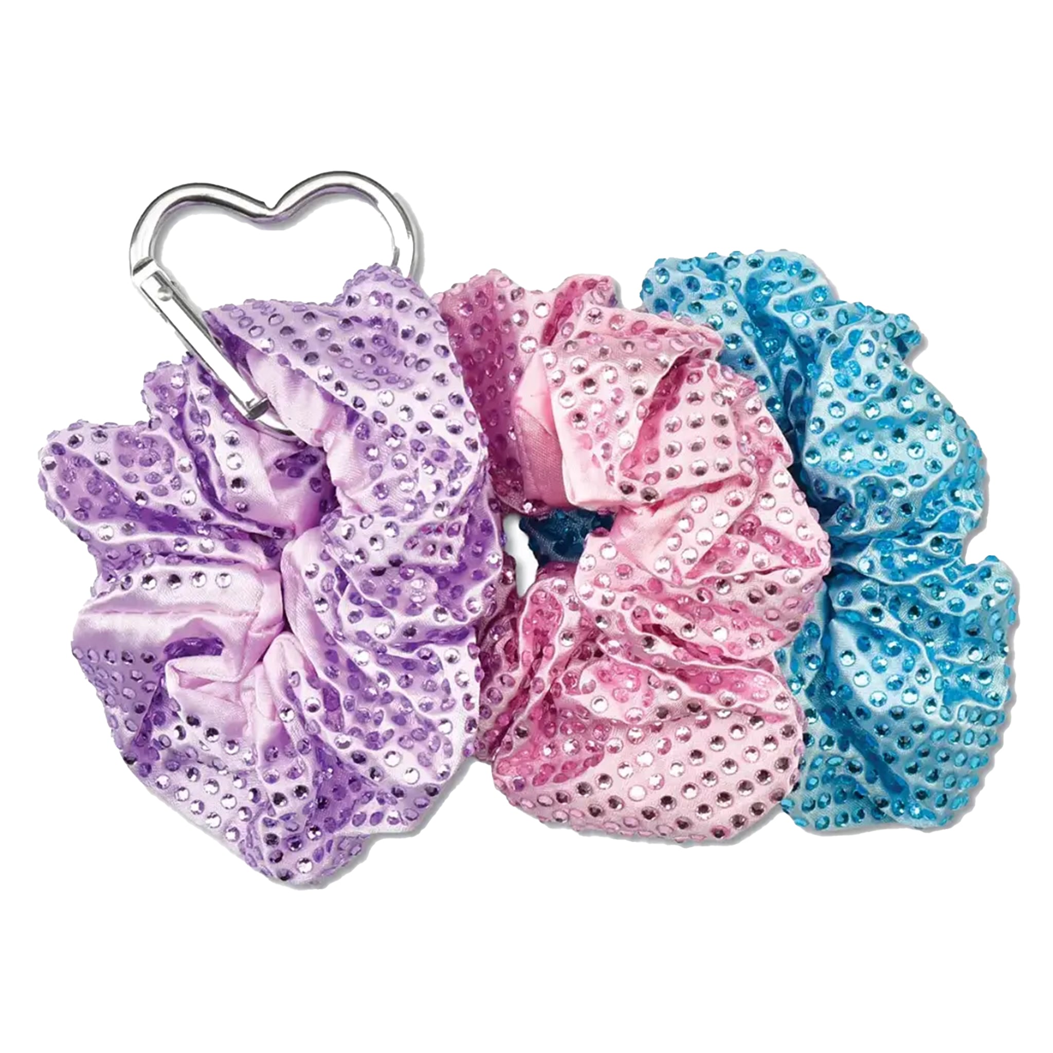 Rhinestone Scrunchie Set - Denny's
