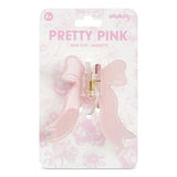 Pretty in Pink Bow Hair Clip