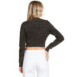 Cableknit Crew Sweater