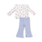 2pc Footballs Bows Thermal Set - Denny's