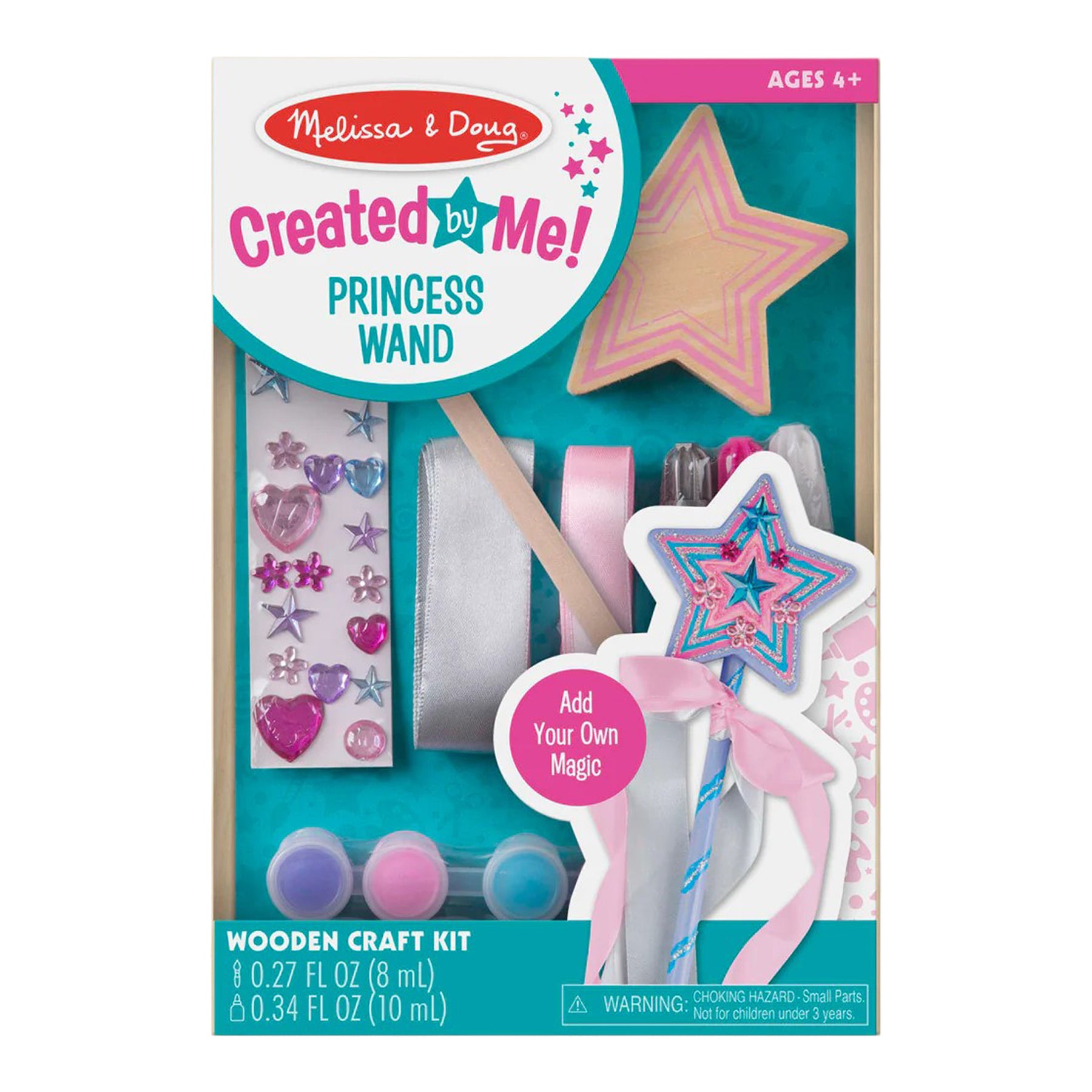 Decorate Your Own - Wooden Pricess Wand - Denny's