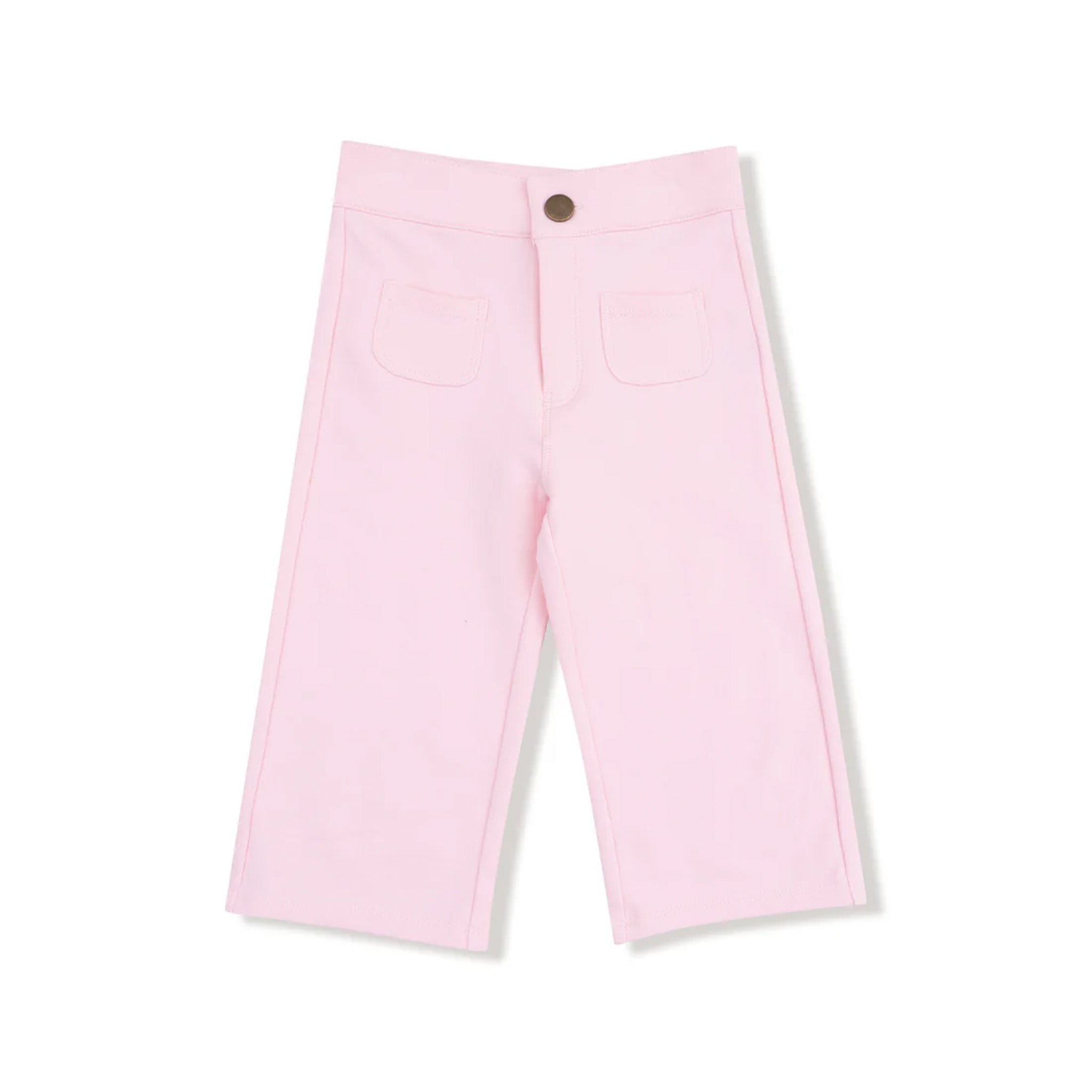 French Terry Wide Leg Pant - Denny's